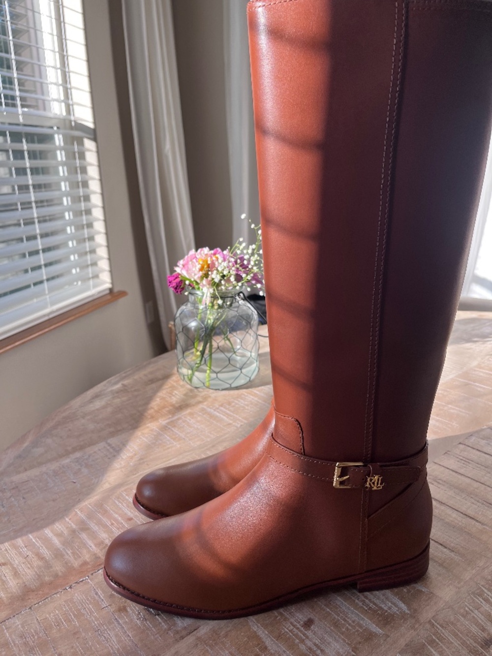 NEW Ralph Lauren Brooke Tall Boots